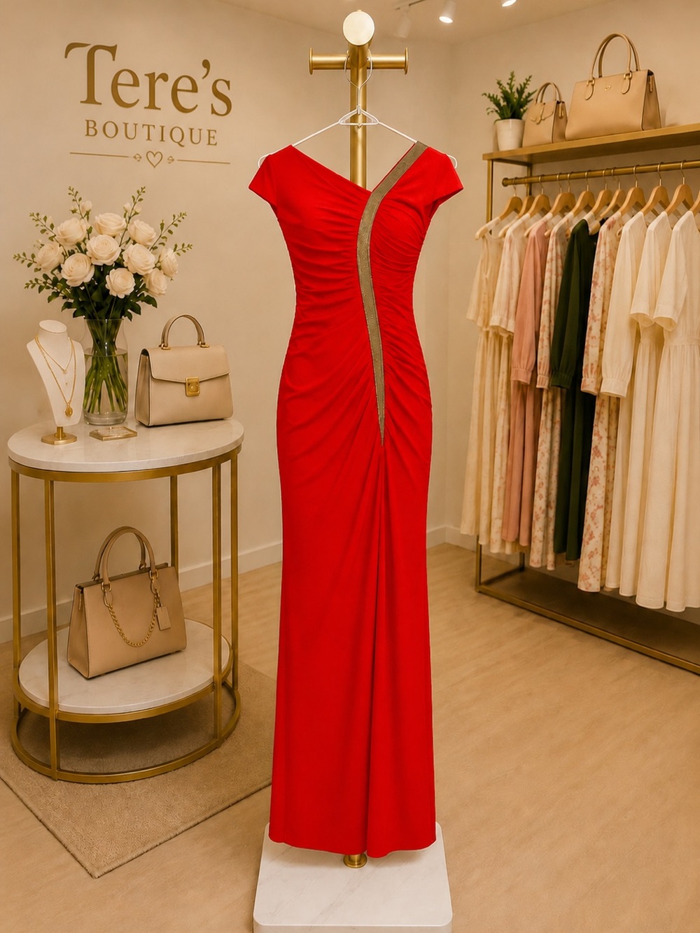 Mark Zunino Formal Maxi Dress Sz 10